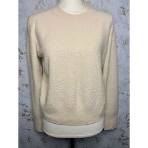 Vince Wool Blend Off White Sweater Medium